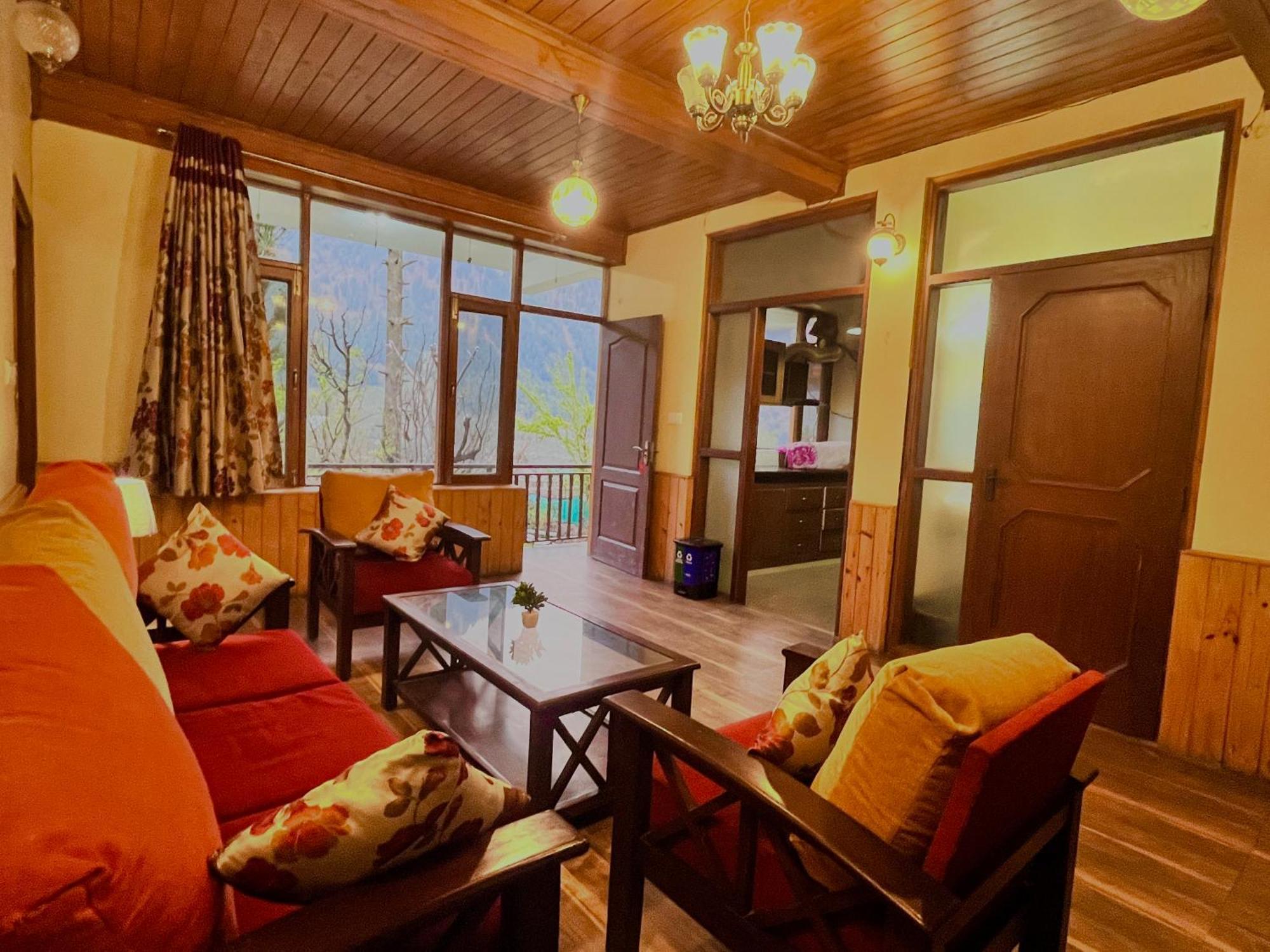 Nature Valley View Resort Manali 2 Bedrooms Luxury Cottages And Valley View Eksteriør bilde