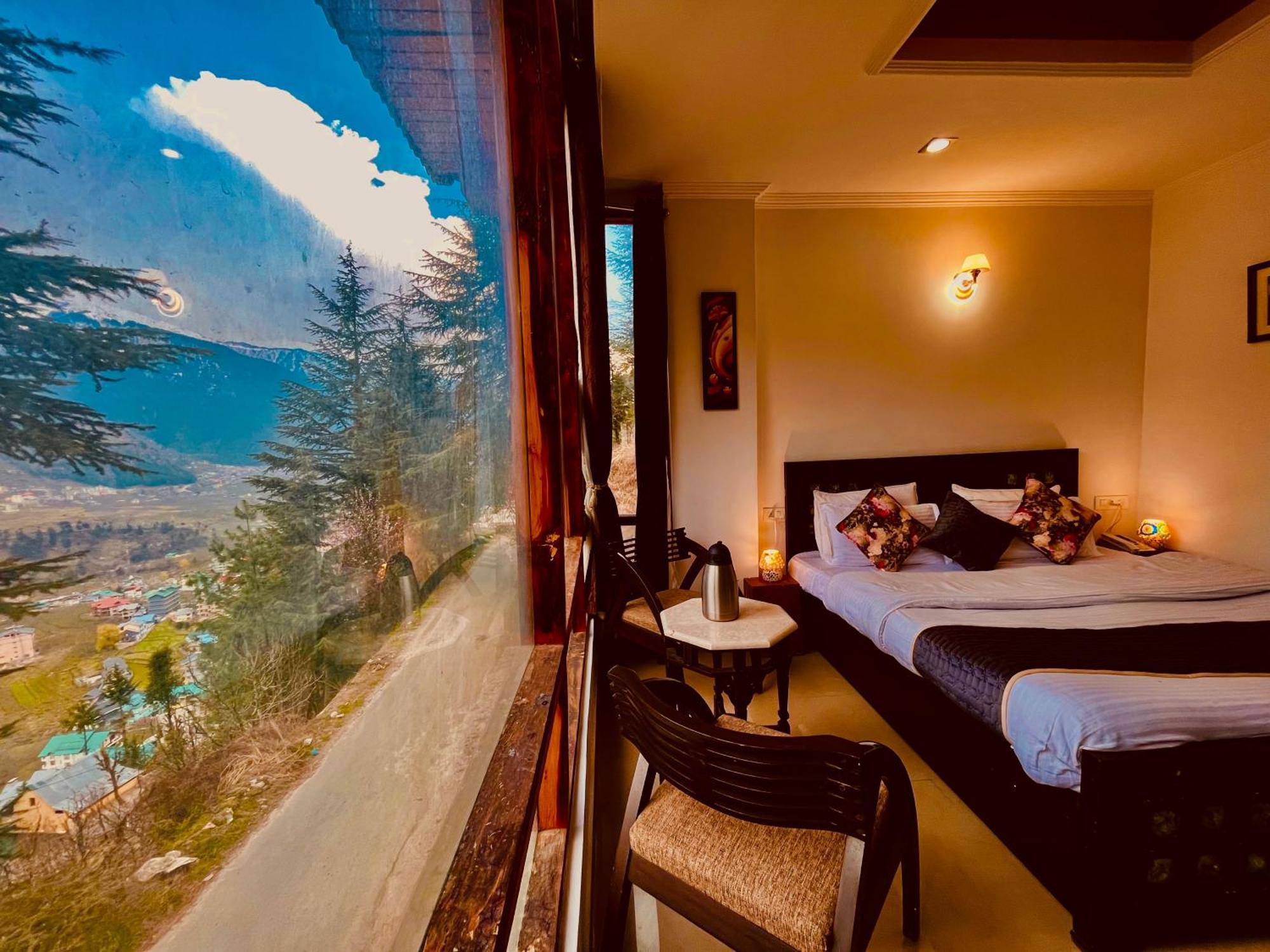 Nature Valley View Resort Manali 2 Bedrooms Luxury Cottages And Valley View Eksteriør bilde